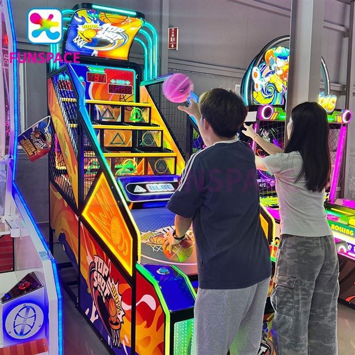 basketball shooting arcade machine